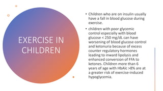 EXERCISE IN
CHILDREN
 