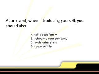 Exercise introducing yourself_lesson_2 | PPTX