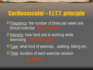 Fipt Definition F.I.T.T. Principles and METs | PPT