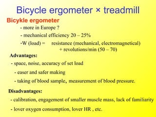 Cycloergometry Exercise Physiology physiology of exercise .ppt