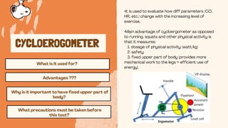 Cycloergometry Exercise Physiology Practical Physiology Class | PDF