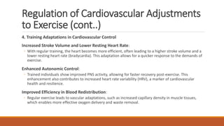 Circulatory system changes during exercise | PDF