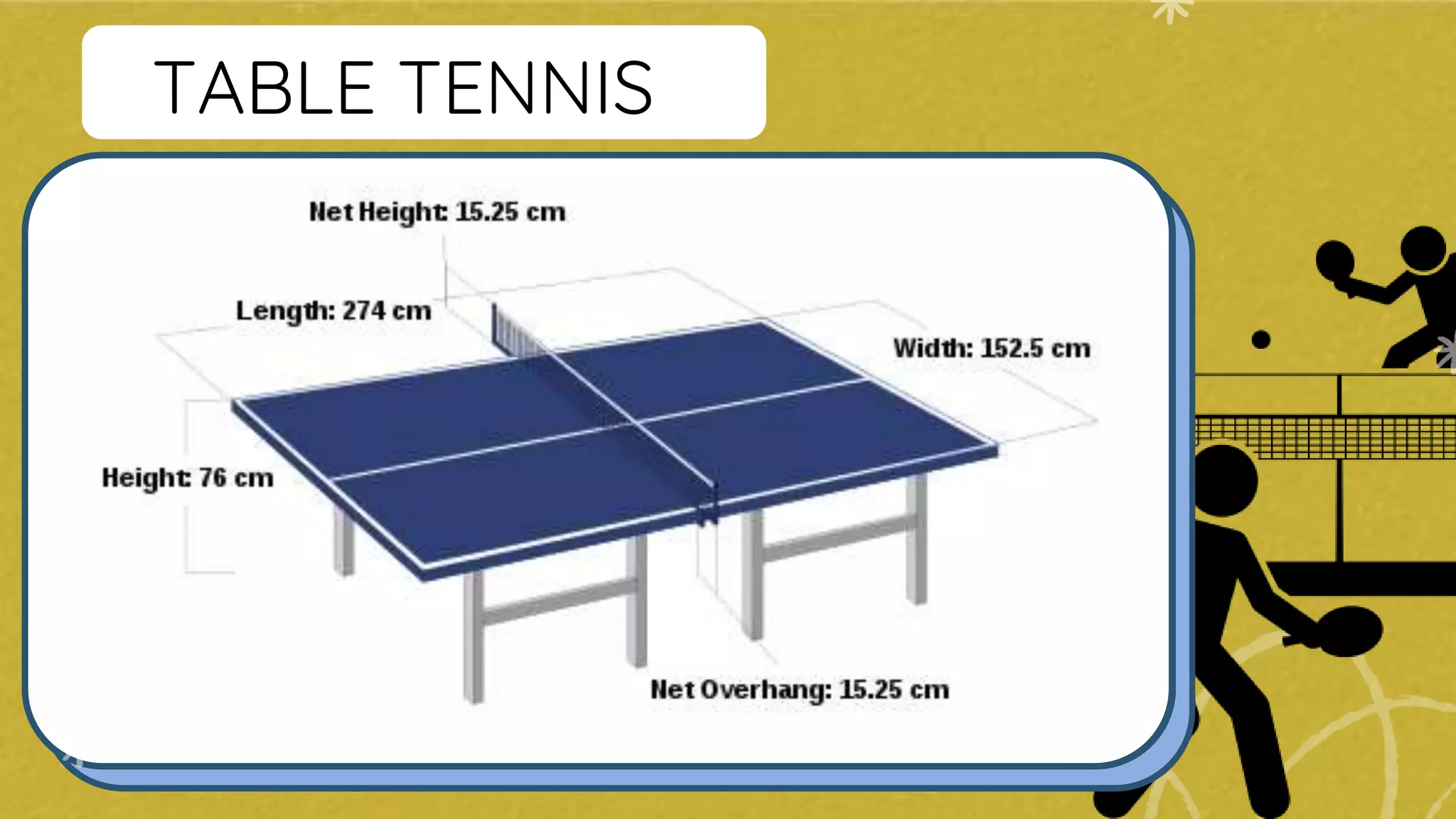 TABLE TENNIS
 