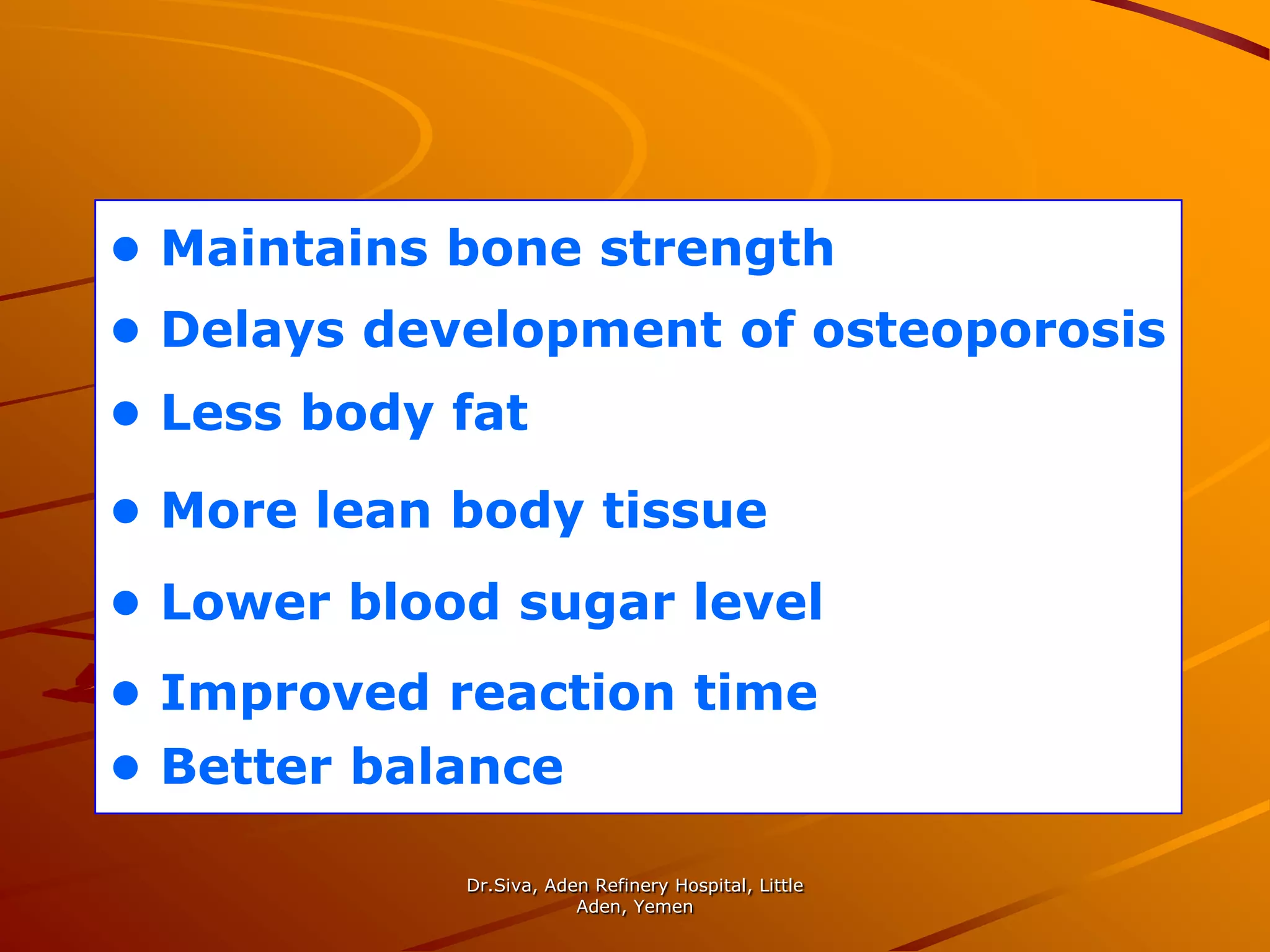  Drink a glass of water before you start. 