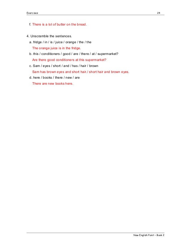 Exercises Book 2 Com Resposta