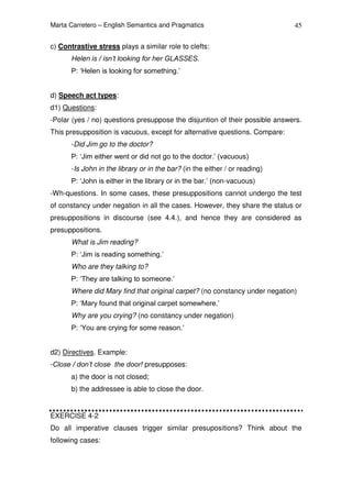 Vacuous Example Exercises Pragmatic.pdfbbbbbbbbbbbbbbbbb | PDF