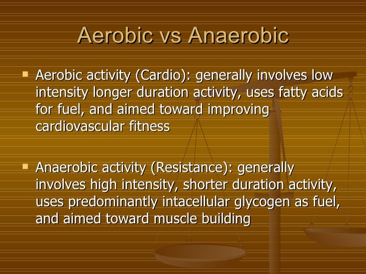 Why Is Aerobic Exercise Better Than Anaerobic Exercise For Weight Loss