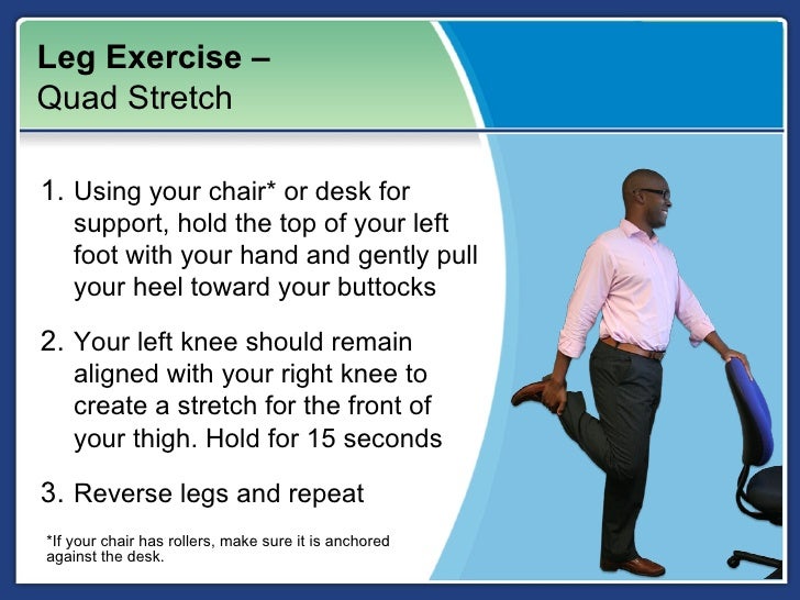 Exercising At Your Desk