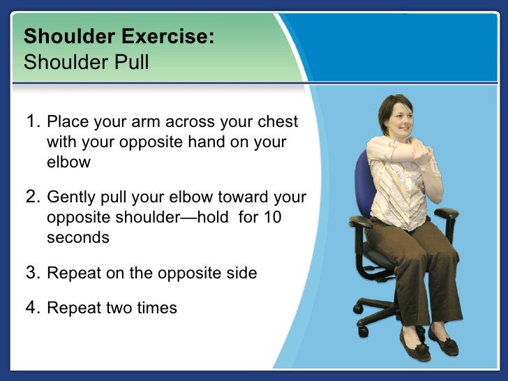 Exercising At Your Desk