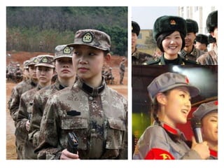 Exército feminino chinês