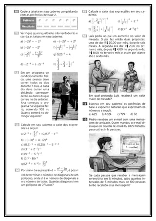 Exercícios de Potência - 2011