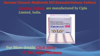 Metformin Er 500mg Generic