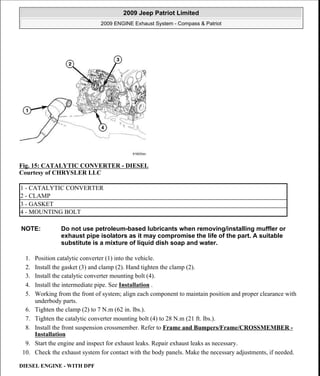 Manual reparacion Jeep Compass - Patriot Limited 2007-2009_Exhaust PDF