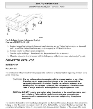 Manual reparacion Jeep Compass - Patriot Limited 2007-2009_Exhaust PDF