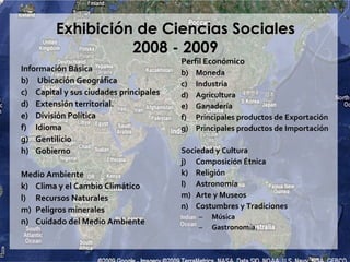 Colegio San Patricio Ciencias Sociales 2007 5 grado 