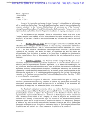 DocuSign Envelope ID: 144A9B82-7FDC-4D2B-8488-BE402762A7B6
Case 1:20-cv-00380-CFC Document 1-1 Filed 03/17/20 Page 3 of 14 PageID #: 27
 