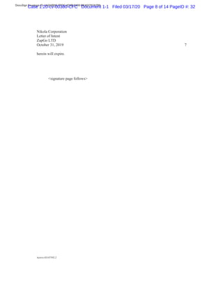DocuSign Envelope ID: 144A9B82-7FDC-4D2B-8488-BE402762A7B6
Case 1:20-cv-00380-CFC Document 1-1 Filed 03/17/20 Page 8 of 14 PageID #: 32
 
