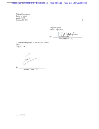 DocuSign Envelope ID: 144A9B82-7FDC-4D2B-8488-BE402762A7B6
Case 1:20-cv-00380-CFC Document 1-1 Filed 03/17/20 Page 9 of 14 PageID #: 33
 