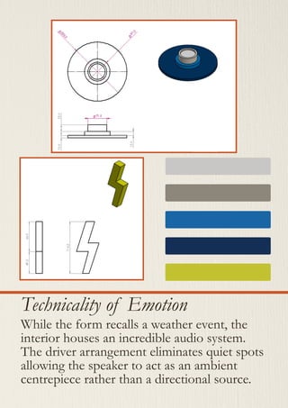 Final Exhibition design for emotion based speaker | PDF