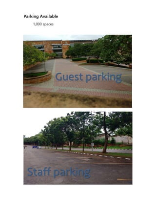 Parking Available
1,000 spaces
 