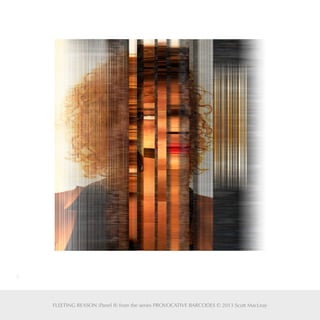 8
FLEETING REASON (Panel II) from the series PROVOCATIVE BARCODES © 2013 Scott MacLeay
 