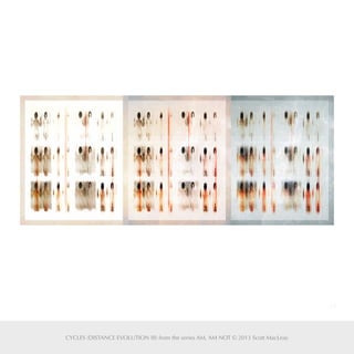13
CYCLES (DISTANCE EVOLUTION III) from the series AM, AM NOT © 2013 Scott MacLeay
 