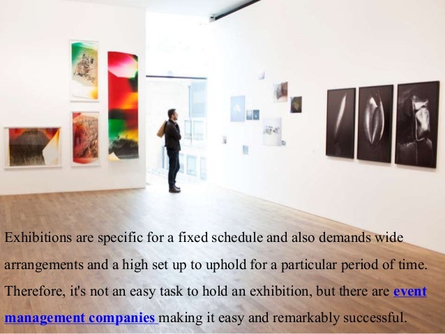  Meaning of exhibition
