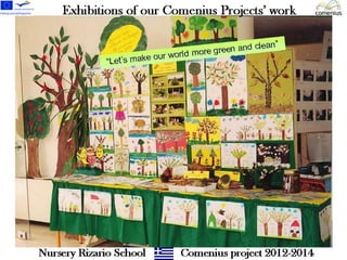 Exhibition of comenius projects'work