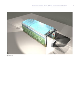 Historical Exhibit Scope of Work and Estimated Budgets   5




Roof view
 