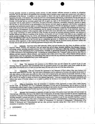 Exhibit Works vs Coda