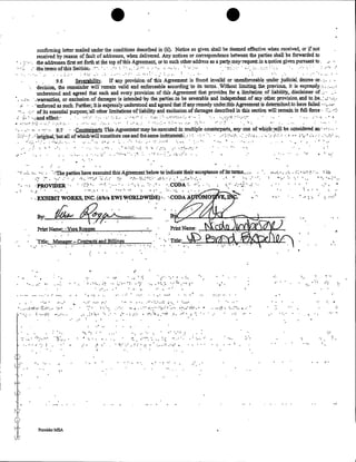 Exhibit Works vs Coda