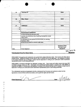 Exhibit Works vs Coda