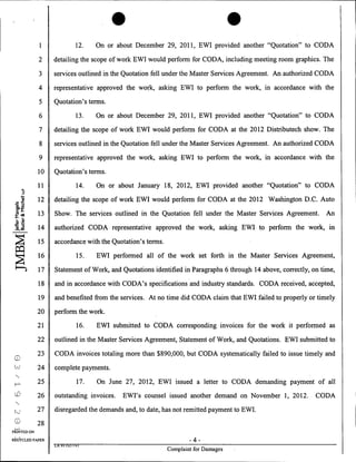 Exhibit Works vs Coda