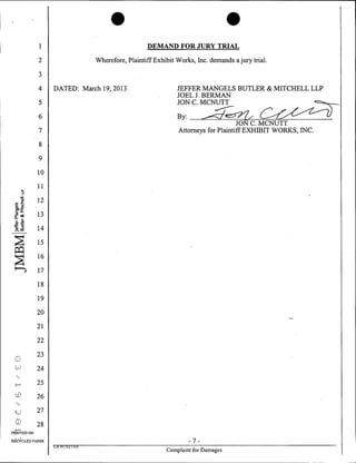 Exhibit Works vs Coda