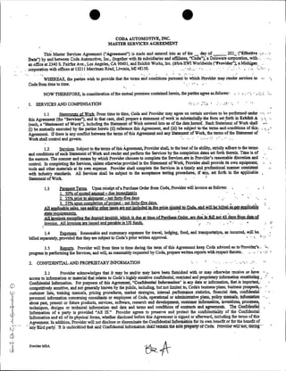 Exhibit Works vs Coda