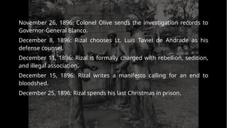 The Exile of Jose Rizal: Life, Struggles, and Legacy in Dapitan | PPTX