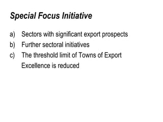 Special Focus Initiative ,[object Object],[object Object],[object Object],[object Object]