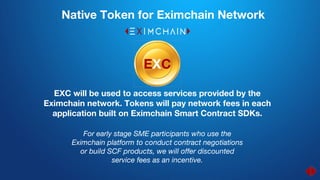 Eximchain: Powering the Supply Chain of the Future | PPT