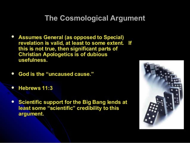 examine the cosmological argument for t What is the cosmological argument for the existence of god can god's existence be proven why should i believe that god exists. examine the cosmological argument for t What is the cosmological argument for the existence of god can god's existence be proven why should i believe that god exists.