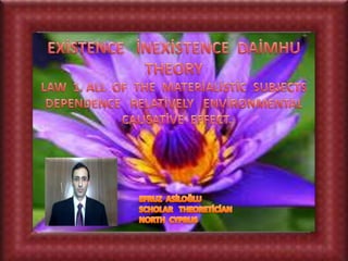 Existence   nonexistence  daimhu   theory  law  1