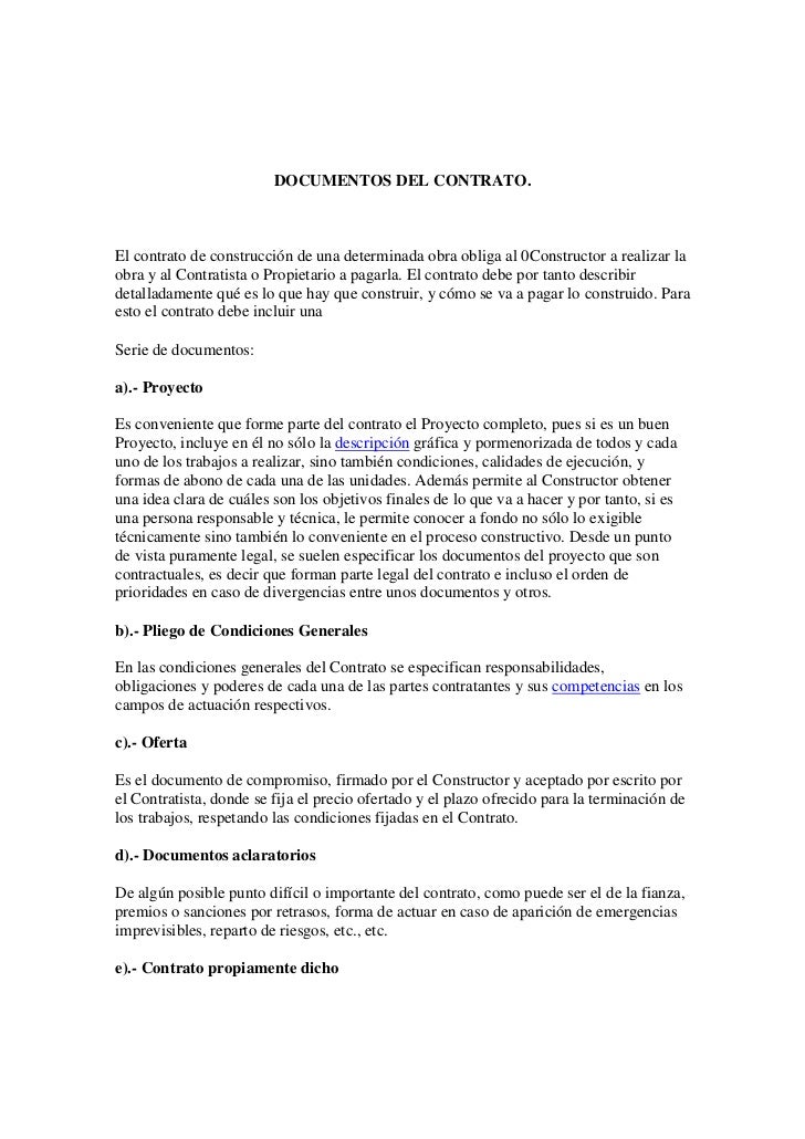 Existen Muchas Maneras De Realizar Un Contrato De Ejecución De Obras