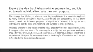 EXISTENTIALISM AND POST MODERNISM.pptxxx | PPTX