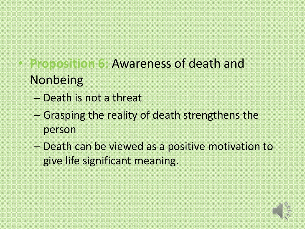 Existential Therapy Introduction and key Concepts