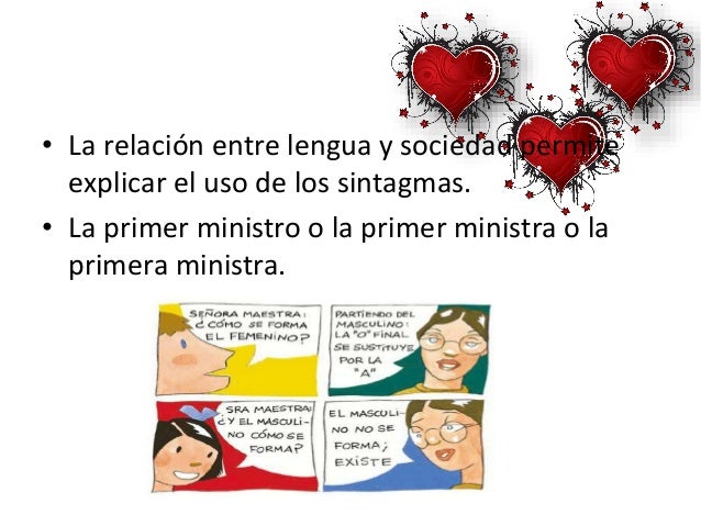 Relación entre lengua sociedad y cultura
