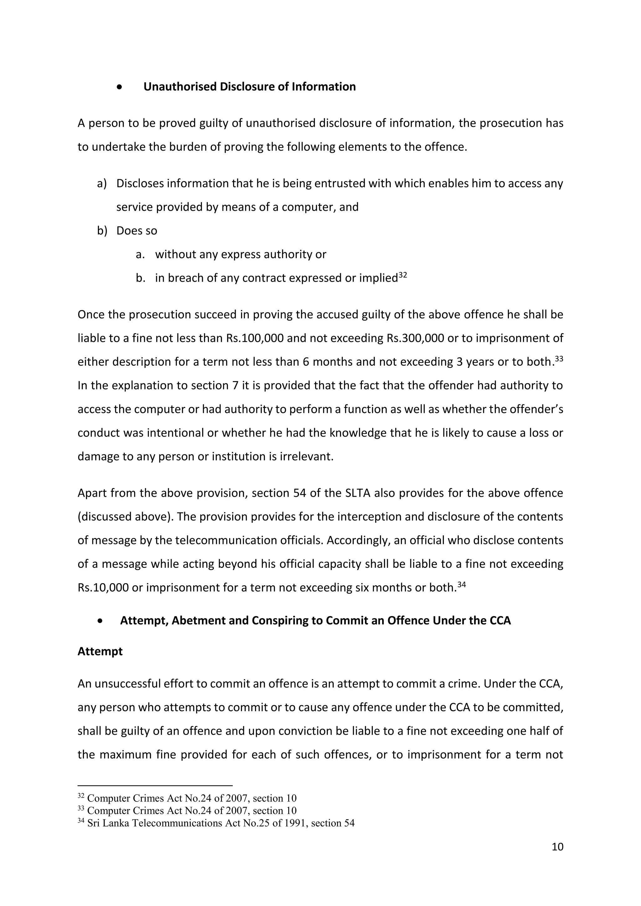 Image showcasing Existing Sri Lankan Legal Framework on Cyber Crimes | PDF
