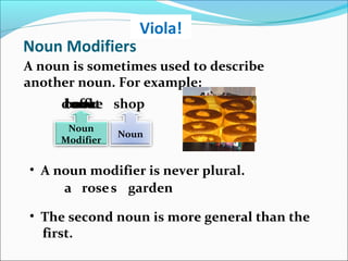 Book Modifiers Entrance and Exit in PPT | PPT