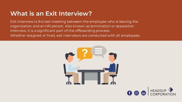 How to conduct exit interviews