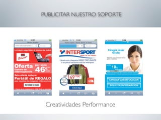 PUBLICITAR NUESTRO SOPORTE




 Creatividades Performance
 