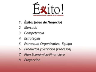 Presentación EXITO Executive MBA 2012