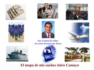 El mapa de mis sueños Jairo Camayo Soy el iman de todas las cosas buenas que deseo Academia Red